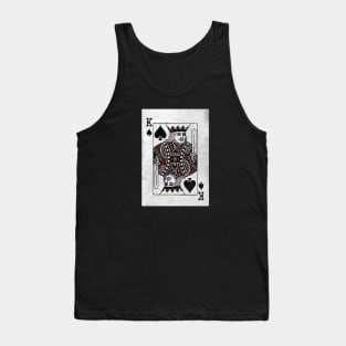 Dark Spooky Gothic Style | King of Spades Tank Top